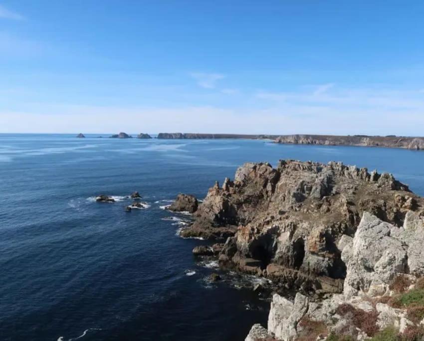 Maison A Morgat En Bretagne Sur La Presqu'Ile De Crozon Situee A 800 M De La Mer Piscine Chauffee Toute L'Annee Travaux Piscine Du 10 Au 20 Juin 2025 Exterior foto
